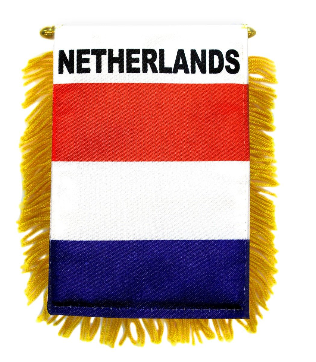 Netherlands Mini Banner - Flags Importer