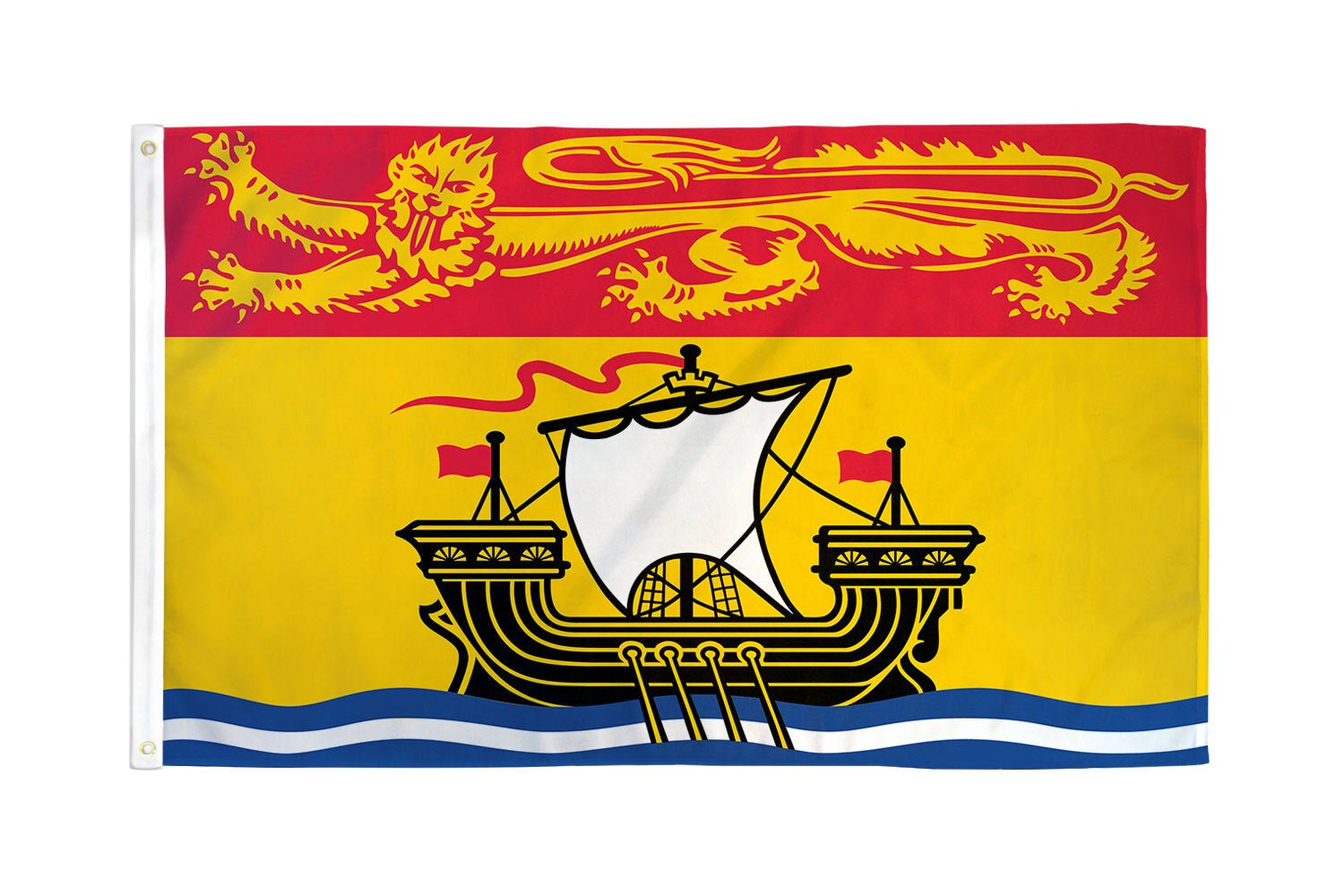 New Brunswick Flag 3x5ft Poly - Flags Importer