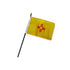 New Mexico 4x6in Stick Flag - Flags Importer