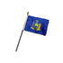 New York 4x6in Stick Flag - Flags Importer