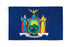 New York Flag 2x3ft Poly - Flags Importer