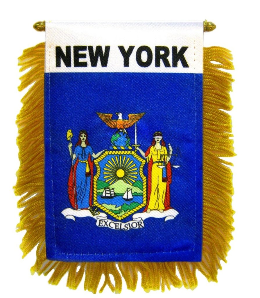 New York Mini Banner - Flags Importer