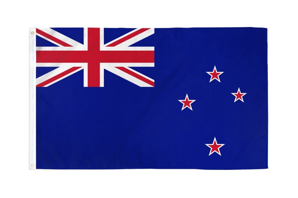 New Zealand Flag 3x5ft Poly - Flags Importer