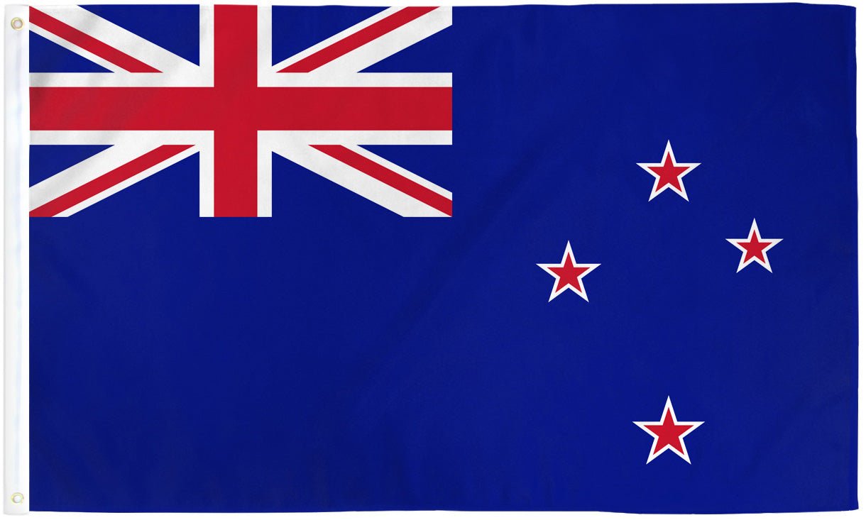 New Zealand Flag 4x6ft Poly - Flags Importer