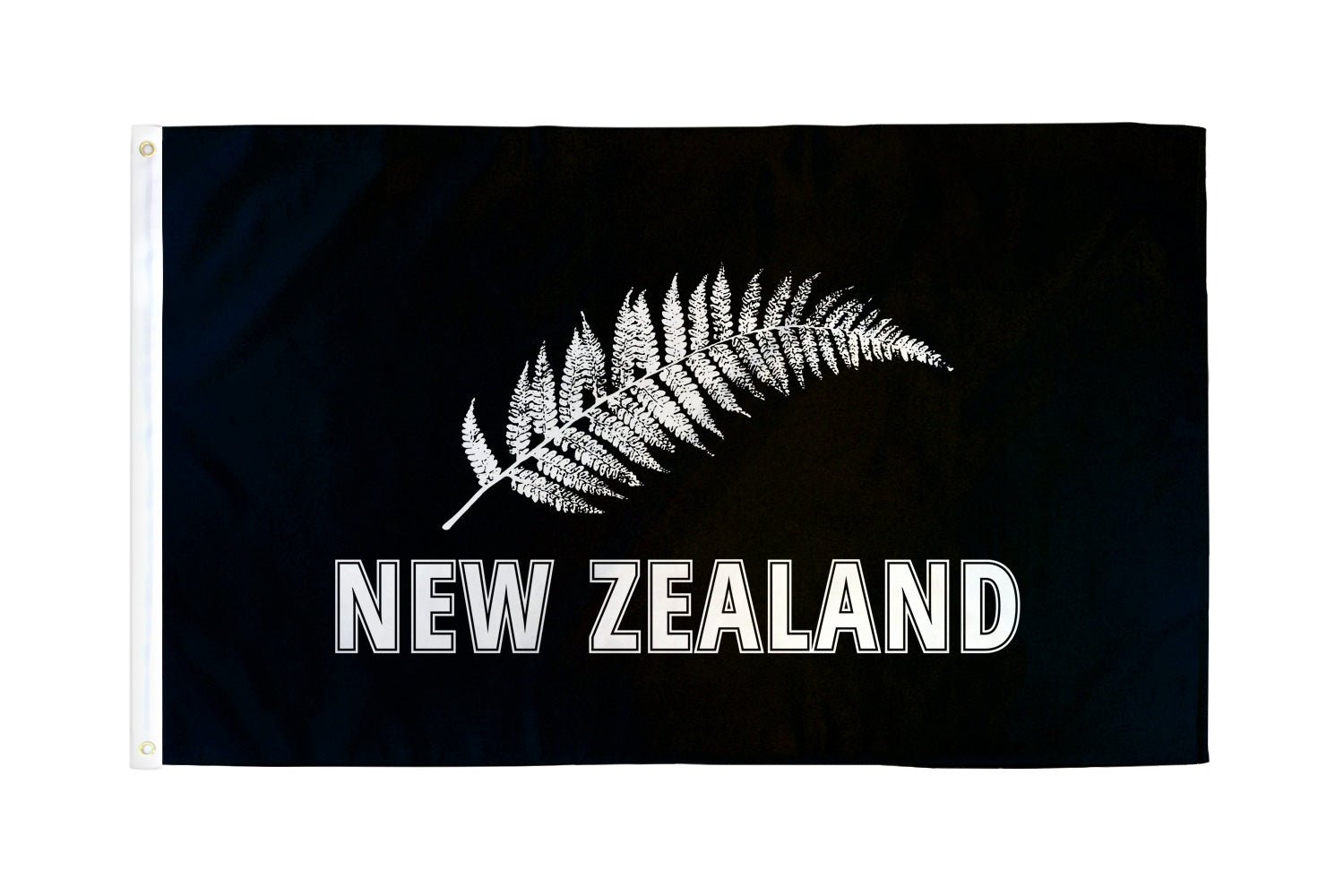 New Zealand (Silver Fern) Flag 4x6ft Poly - Flags Importer