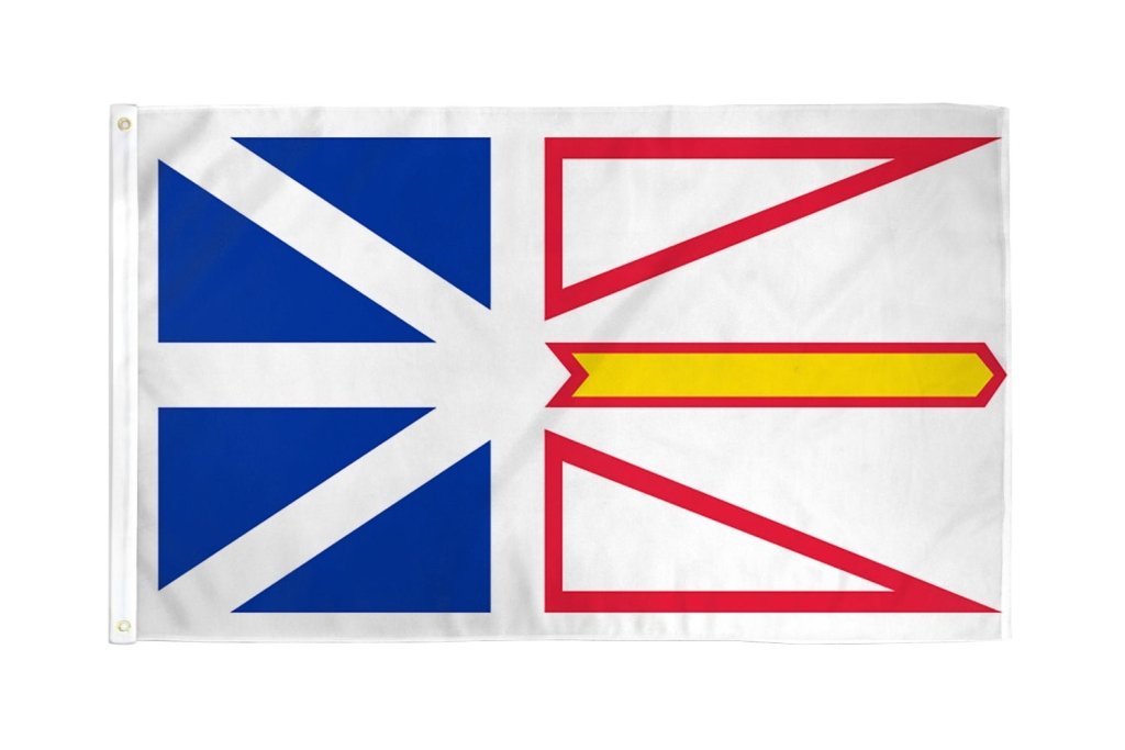 Newfoundland Flag 3x5ft Poly - Flags Importer