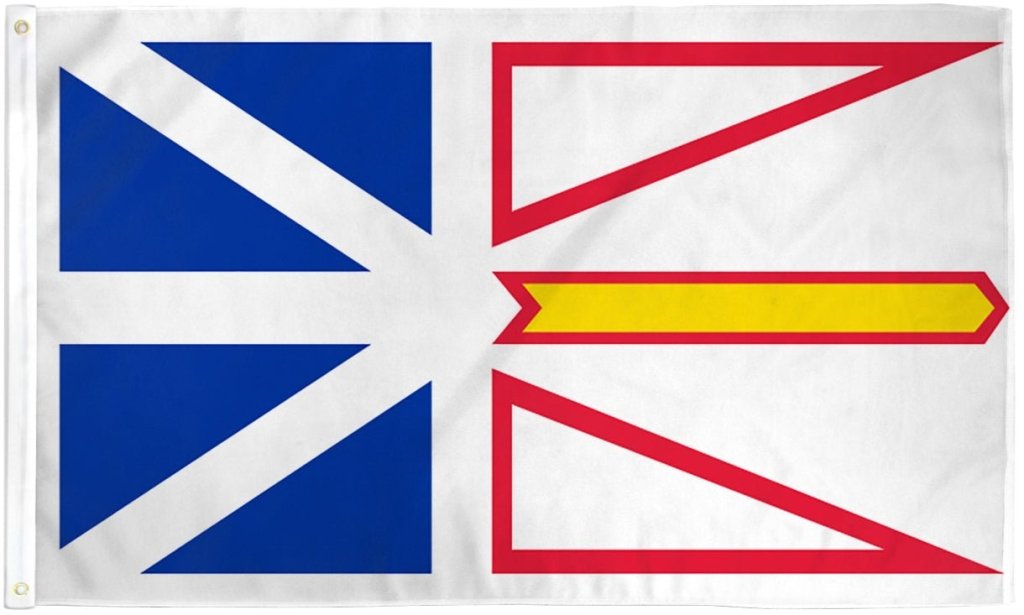 Newfoundland Flag 3x5ft Poly - Flags Importer