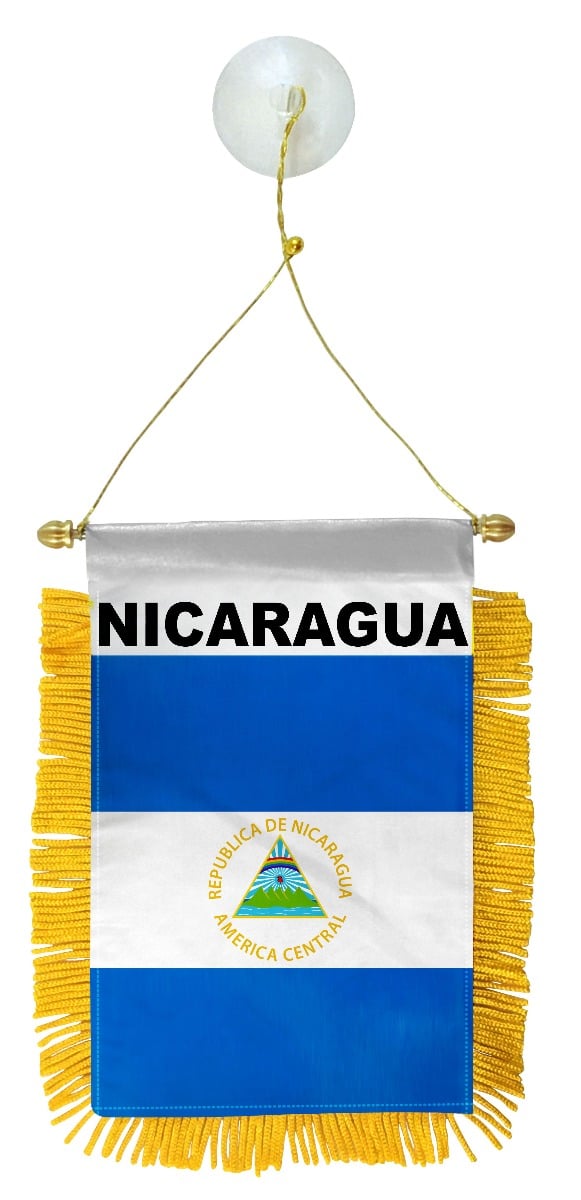 Nicaragua Mini Banner - Flags Importer