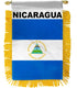 Nicaragua Mini Banner - Flags Importer