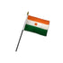 Niger 4x6in Stick Flag - Flags Importer