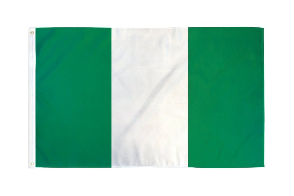 Nigeria Flag 2x3ft Poly - Flags Importer