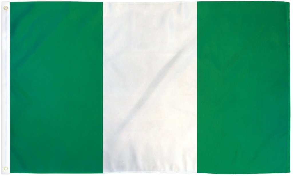 Nigeria Flag 2x3ft Poly - Flags Importer