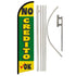 No Credito Ok Windless Banner Flag & Pole Kit - Flags Importer