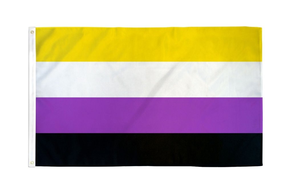 Non - Binary Flag 2x3ft Poly - Flags Importer