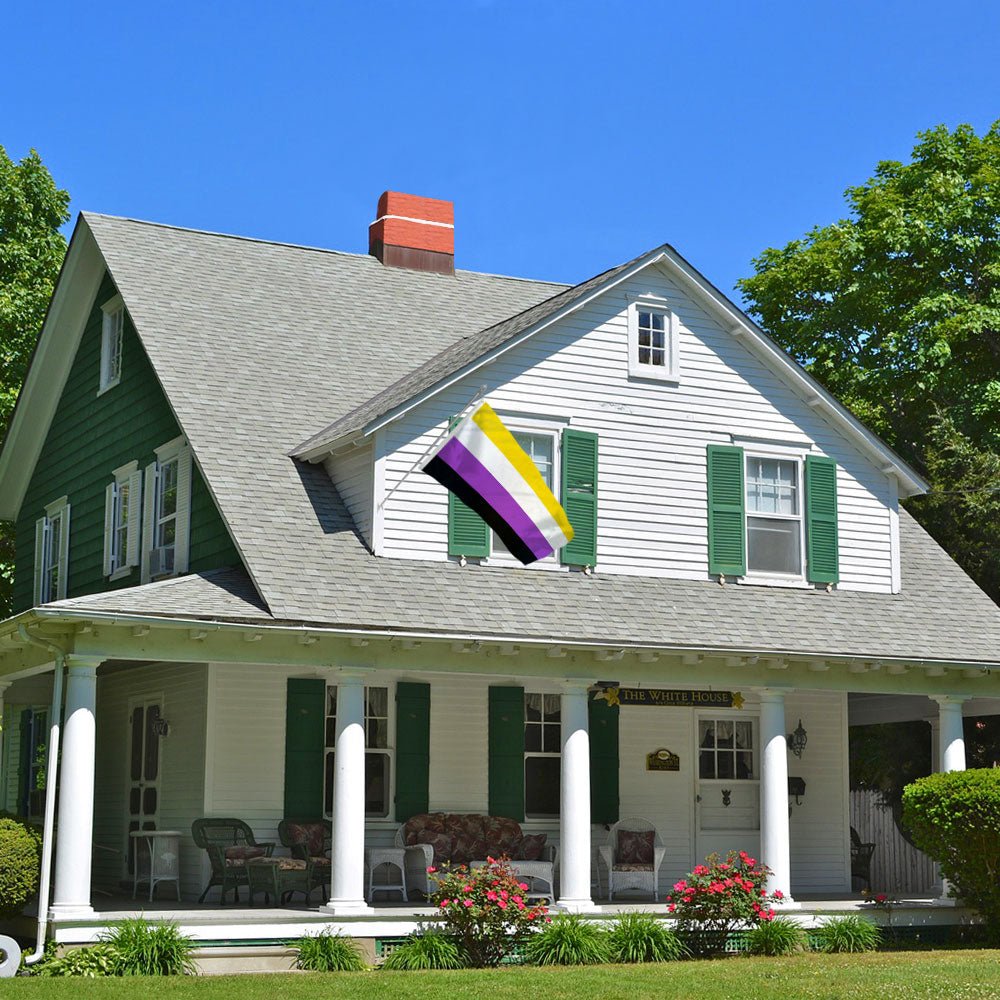 Non - Binary Flag 3x5ft Poly - Flags Importer