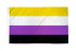 Non - Binary Flag 3x5ft Poly - Flags Importer