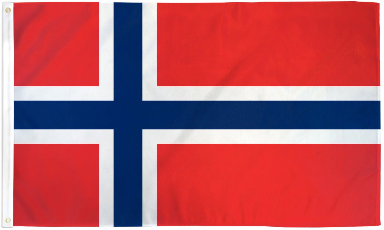 Norway Flag 3x5ft Poly - Flags Importer