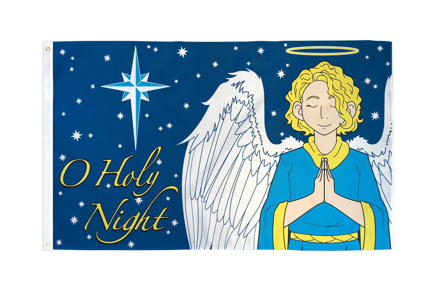 O Holy Night Flag 3x5ft Poly - Flags Importer