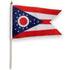 Ohio 12x18in Stick Flag - Flags Importer