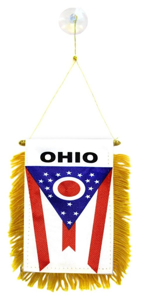 Ohio Mini Banner - Flags Importer