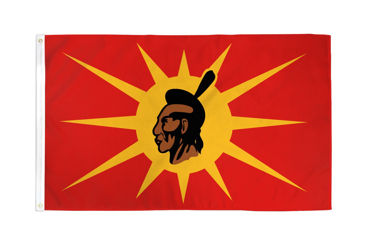 OKA Indian Flag 3x5ft Poly - Flags Importer