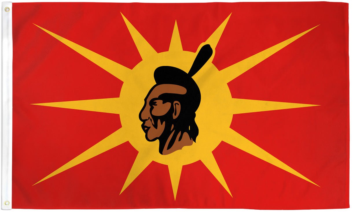 OKA Indian Flag 3x5ft Poly - Flags Importer