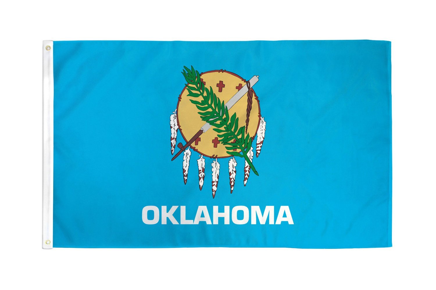 Oklahoma Flag 2x3ft Poly - Flags Importer