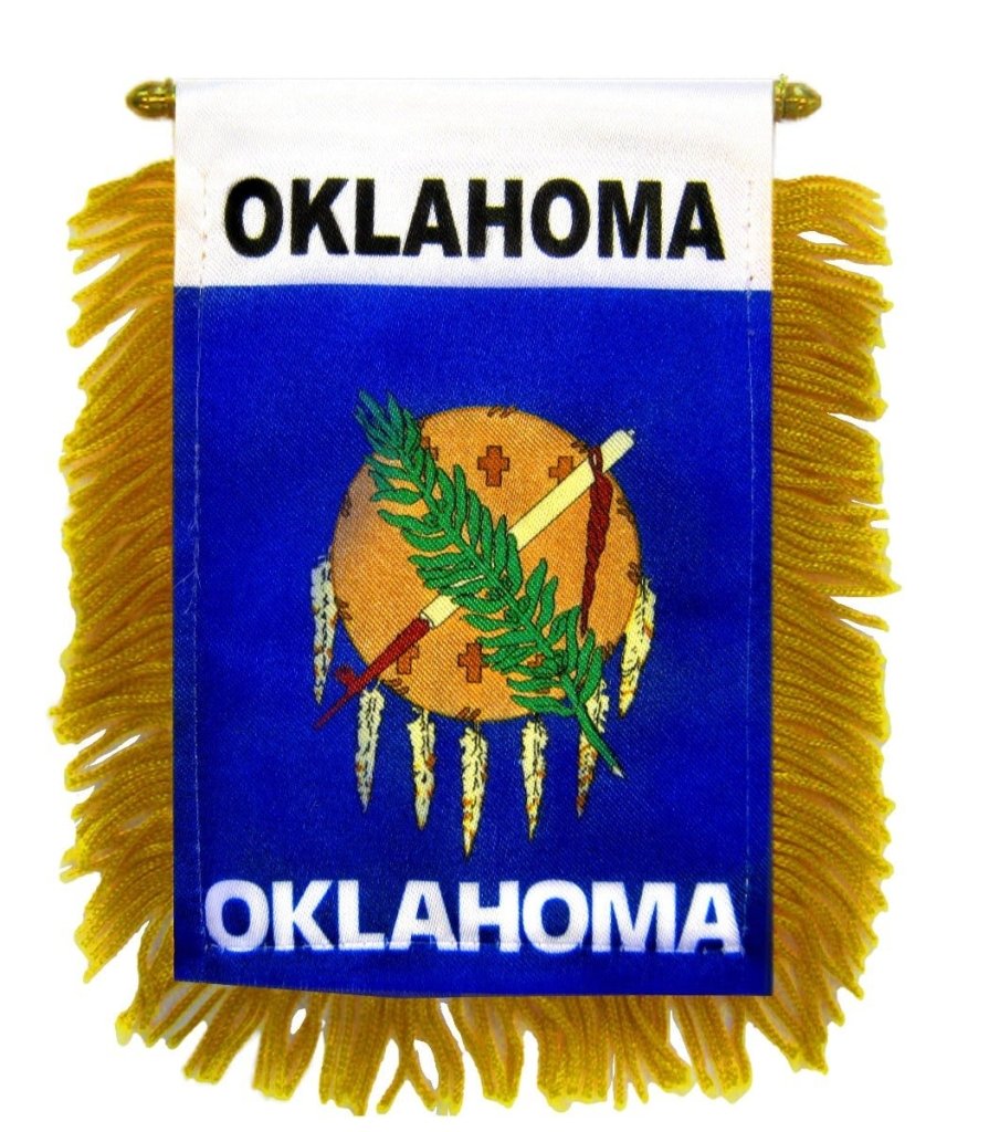 Oklahoma Mini Banner - Flags Importer