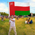 Oman Flag 3x5ft Poly - Flags Importer