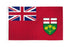 Ontario Flag 3x5ft Poly - Flags Importer