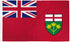 Ontario Flag 3x5ft Poly - Flags Importer