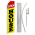 Open House (Red & Yellow) Super Flag & Pole Kit - Flags Importer