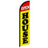 Open House (Red & Yellow) Windless Banner Flag - Flags Importer