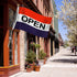 Open (RWB) Flag 3x5ft Poly - Flags Importer