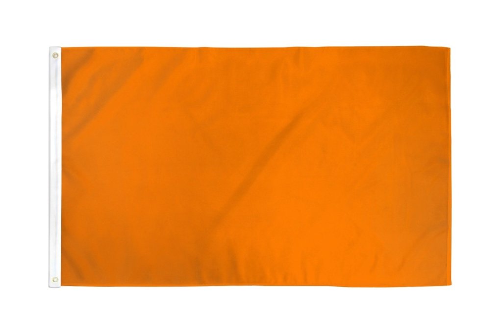 Orange Solid Color 2x3ft DuraFlag - Flags Importer