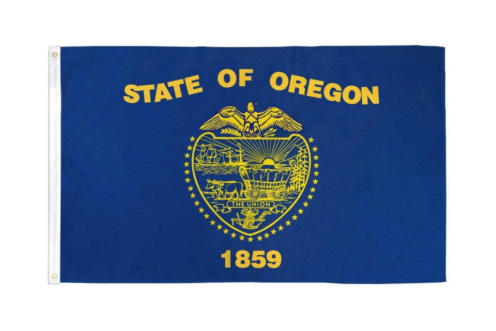 Oregon Flag 3x5ft Poly - Flags Importer