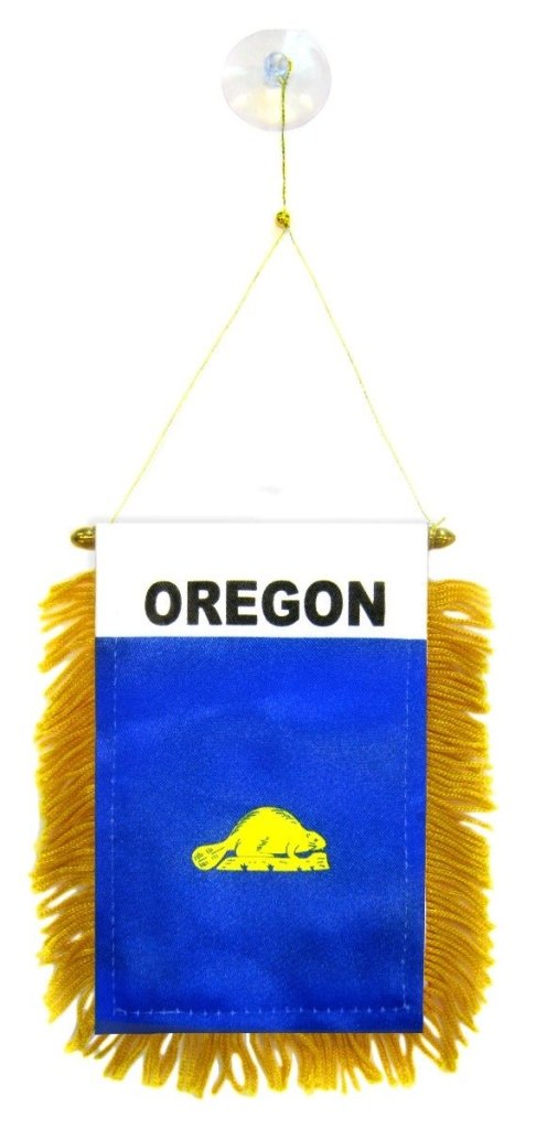 Oregon Mini Banner - Flags Importer