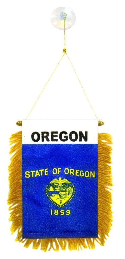 Oregon Mini Banner - Flags Importer