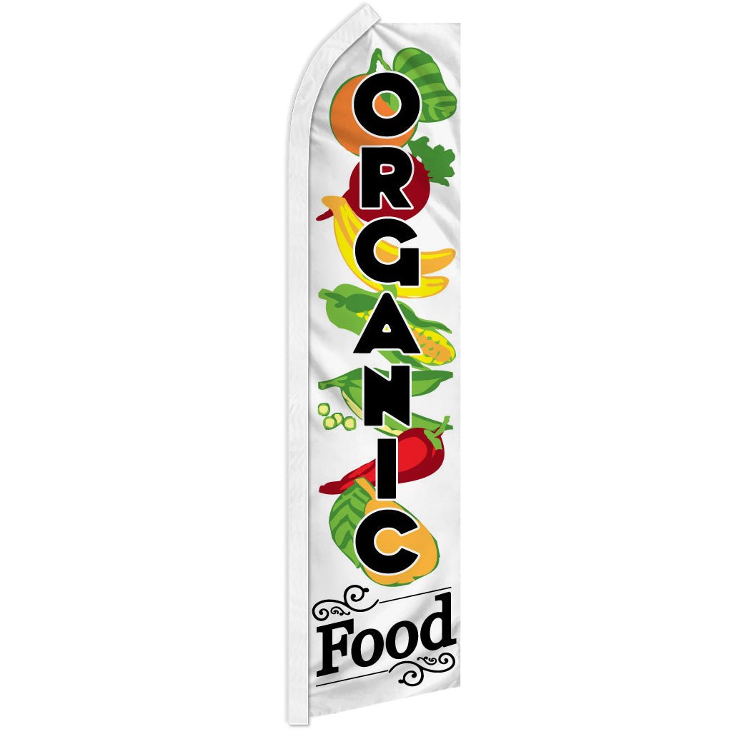 Organic Food Super Flag - Flags Importer