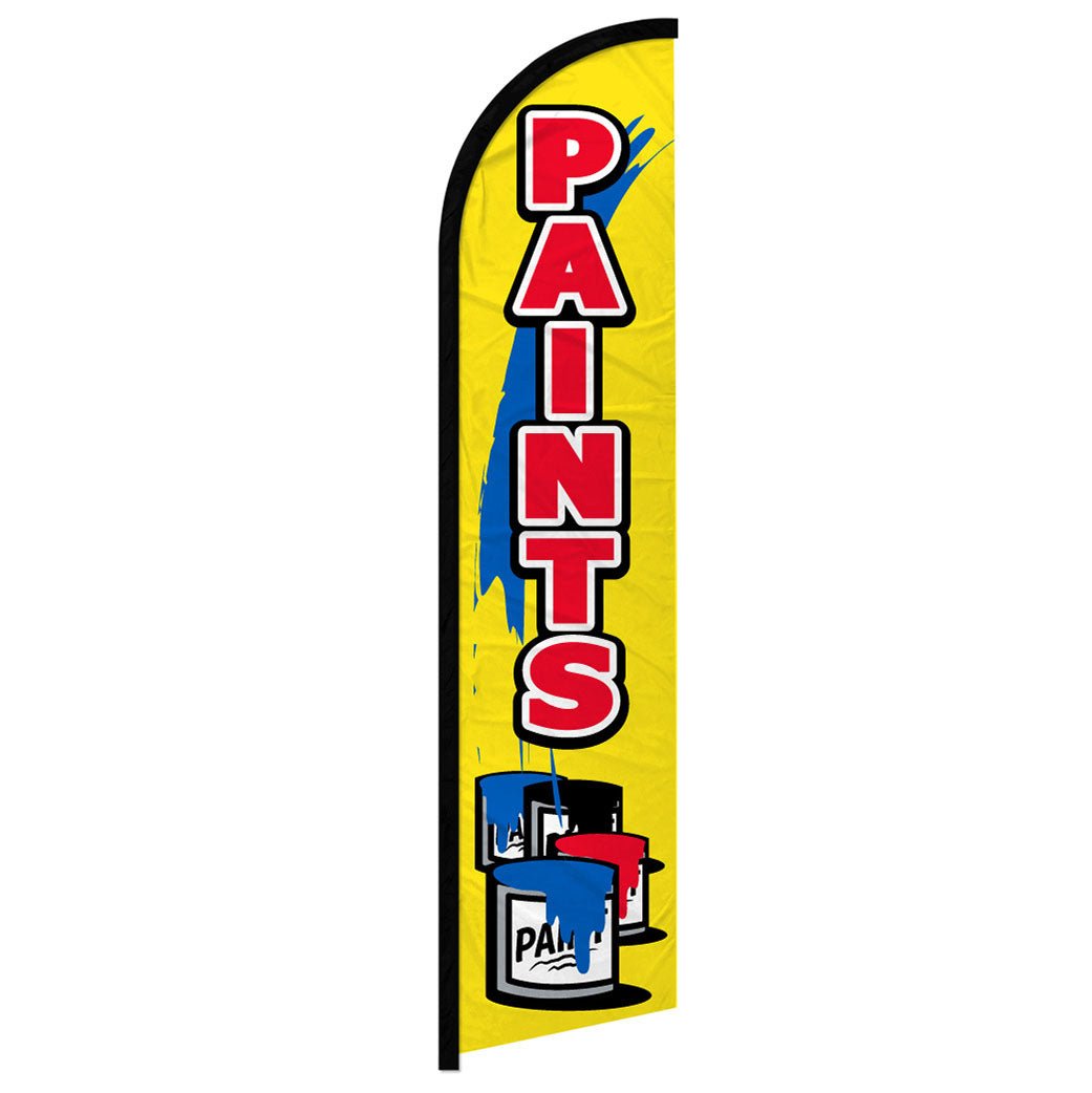 Paints Windless Banner Flag - Flags Importer