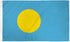 Palau Flag 2x3ft Poly - Flags Importer