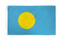 Palau Flag 2x3ft Poly - Flags Importer