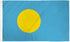 Palau Flag 2x3ft Poly - Flags Importer