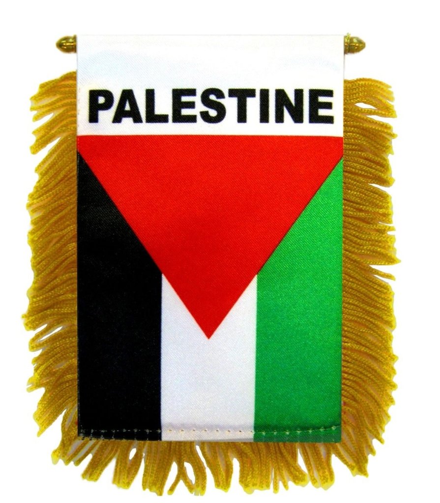 Palestine Mini Banner - Flags Importer