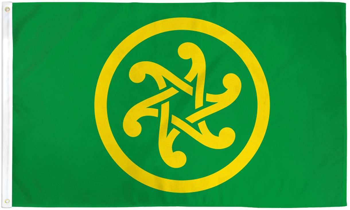 Pan - Celticism Flag 3x5ft Poly - Flags Importer