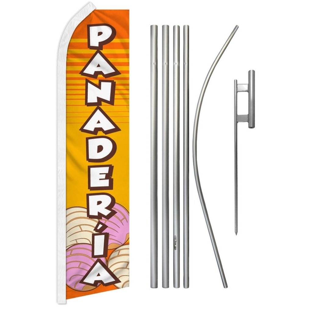 Panaderia Super Flag & Pole Kit - Flags Importer