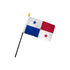 Panama 4x6in Stick Flag - Flags Importer