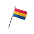 Pansexual 4x6in Stick Flag - Flags Importer