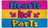 Pansexual (Hearts Not Parts) Flag 3x5ft Poly - Flags Importer