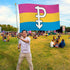 Pansexual (Symbol) Flag 3x5ft Poly - Flags Importer